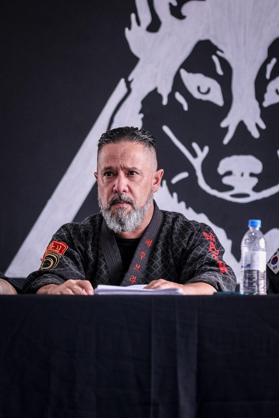 Chong Kwanjangnim Raul Braga Freire em evento do Instituto