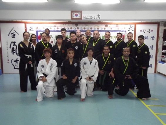 Treino da equipe do IBH antes do mundial da Coreia do Sul, 2013